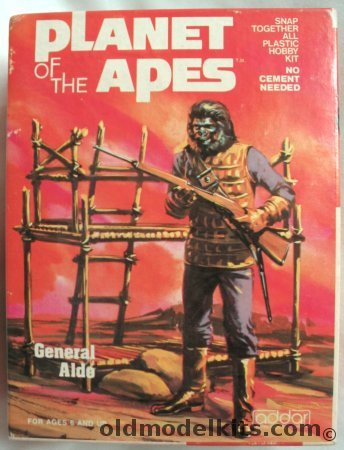 Addar 1/11 Planet of the Apes General Alde (ex-Aurora), 104 plastic model kit